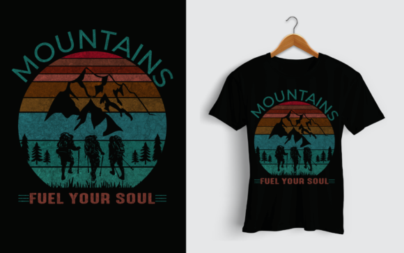 Adventure Camping T-Shirt Design: Graphics & Print Templates Review