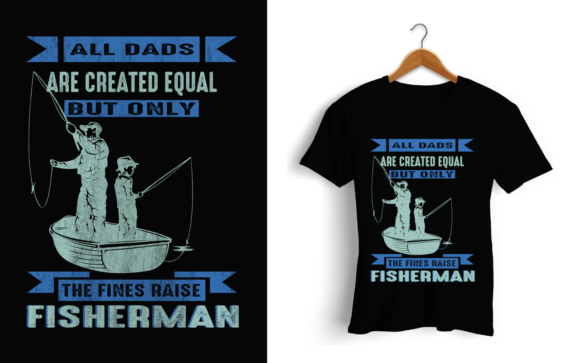 Fishing T-Shirt Design Trampleted: Graphics & Print Templates