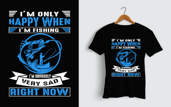 Fishing T-Shirts Design-Trampleted: Print Templates & Graphics