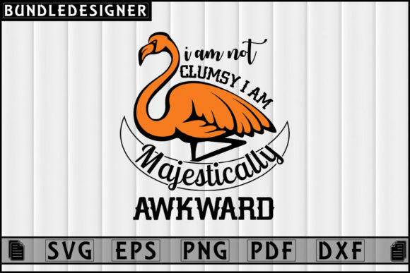 Flamingo Svg Design: Graphics for Print Templates