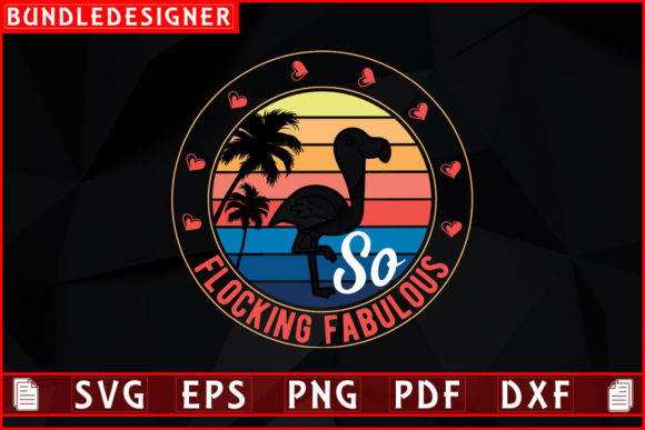Flamingo Svg Design Sublimation: Graphics & Print Templates