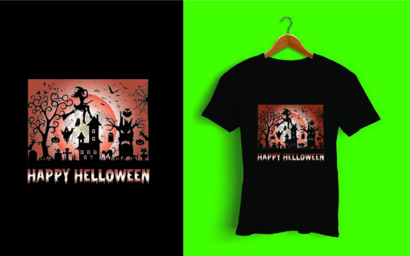 Happy Halloween T Shirt Design Templates