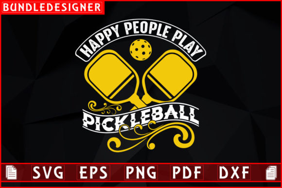 Pickleball T-shirt Design-Svg Design Graphics for Print Templates